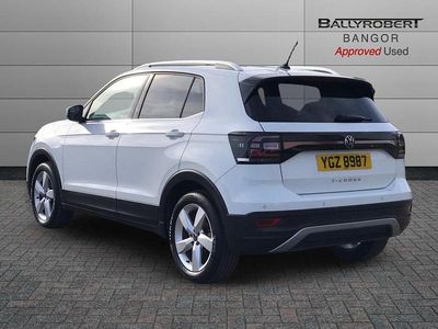 Used VW T-Cross SEL 110 HP (80 kW) 2023 White SUV