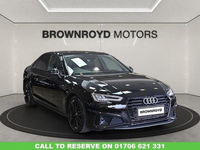 Used Audi A4 S-Line 150 HP (110 kW) 2019 Black Sedan