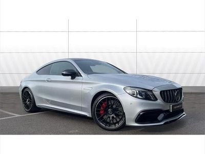 Used Mercedes C63S AMG Premium Plus 502 HP (369 kW) 2021 Silver Coupe