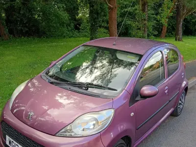 Second-hand Peugeot 107 Active 68 CP (50 kW) 2012 Mauve Hatchback