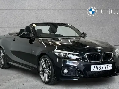 Begagnad BMW 225 M Sport 221 HK (162 kW) 2017 Svart Cab