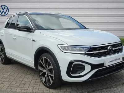Used VW T-Roc R-line 150 HP (110 kW) 2023 White SUV
