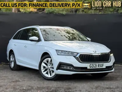 Used Skoda Octavia SE L 2021 White Estate