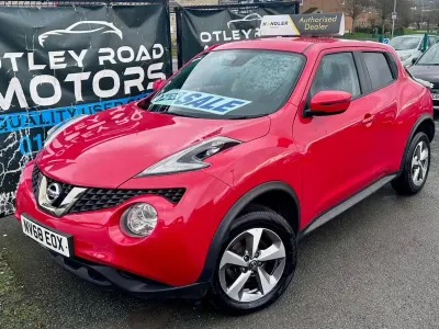 Used Nissan Juke Acenta 110 HP (80 kW) 2019 Red SUV