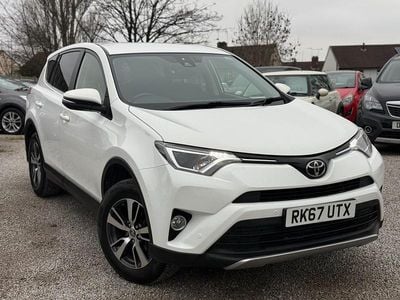 White Used 2017 Toyota RAV4 Business Edition Estate | £7,295