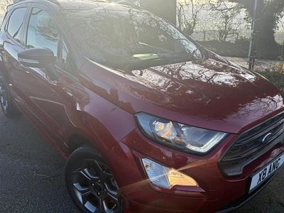 Red Used 2018 Ford Ecosport ST-Line SUV | £8,990 (Fair price)