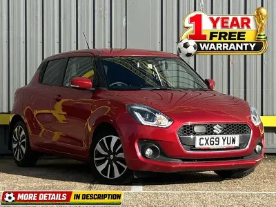 Used Suzuki Swift SZ5 111 HP (81 kW) 2019 Red Hatchback