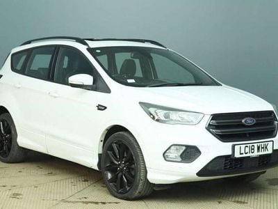 Used Ford Kuga ST-Line X 120 HP (88 kW) 2018 White SUV