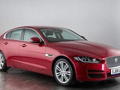 Red Used 2018 Jaguar XE Ingenium Sedan | £14,600 (Fair price)