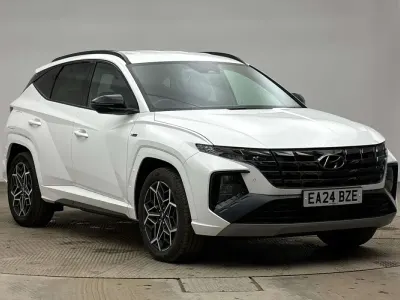 Usado Hyundai Tucson N Line 2024 Blanco SUV