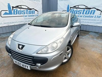 Used Peugeot 307 CC Sport 2007 Silver Cabriolet