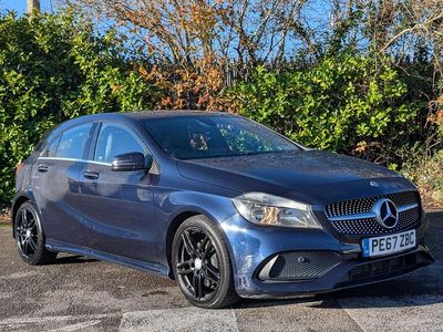 Used Mercedes A180 AMG line 2017 Blue Hatchback