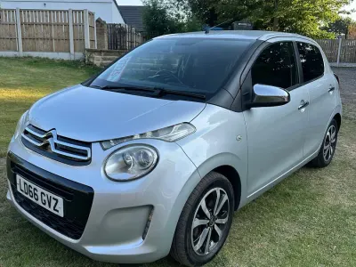 Used Citroën C1 Flair 68 HP (50 kW) 2016 Grey Hatchback