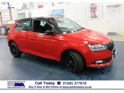 Used Skoda Fabia Monte Carlo 110 HP (80 kW) 2019 Red Hatchback