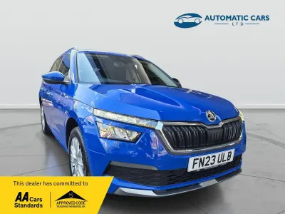 Used Skoda 110 R SE Drive 110 HP (80 kW) 2023 Blue Hatchback