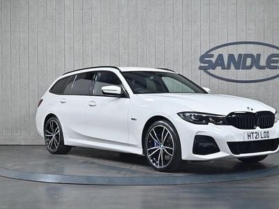 Used BMW 330e M Sport 292 HP (214 kW) 2021 White Estate