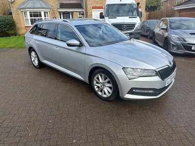 Silver Used 2021 Skoda Superb SE Technology Estate | £9,999 (Fair price)