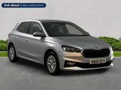Used Skoda Fabia SE 116 HP (85 kW) 2025 Silver Hatchback
