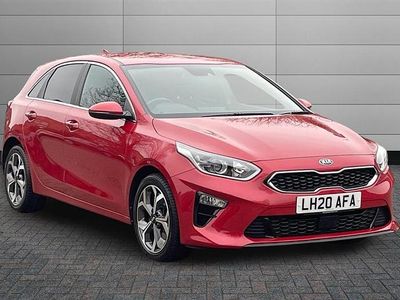Used Kia Ceed 138 HP (101 kW) 2020 Red Hatchback