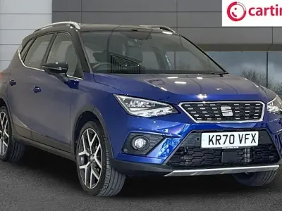 Used Seat Arona XCELLENCE Lux 115 HP (84 kW) 2020 Blue SUV