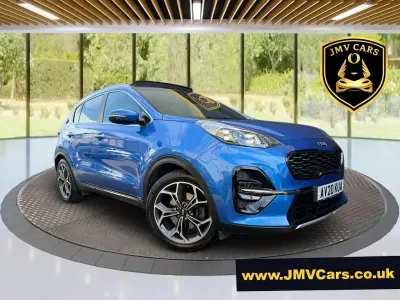 Used Kia Sportage GT-Line S 177 HP (130 kW) 2020 Blue SUV