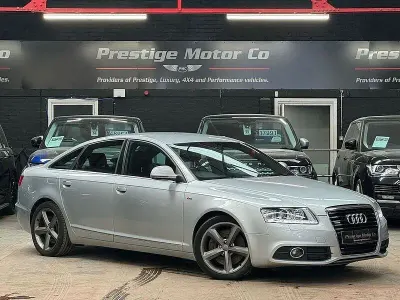 Usado Audi A6 S-Line 240 HP (176 kW) 2011 Prateado Sedan