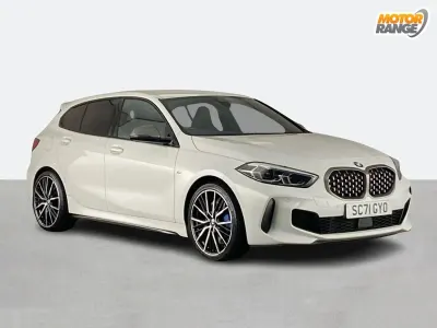 Used BMW M135 Sport Line 306 HP (225 kW) 2021 White Hatchback