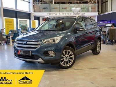 Used Ford Kuga Titanium 150 HP (110 kW) 2019 Blue SUV