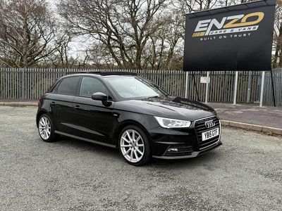 Used Audi A1 S-Line 116 HP (85 kW) 2015 Black Hatchback