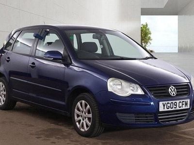 Used VW Polo SE 80 HP (58 kW) 2009 Blue Hatchback