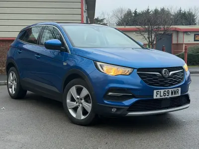 Used Vauxhall Grandland X Elite 130 HP (95 kW) 2019 Blue SUV