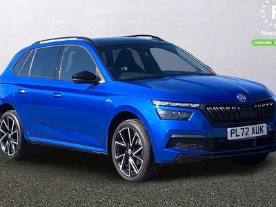 Used Skoda Kamiq Monte Carlo 150 HP (110 kW) 2023 Blue SUV
