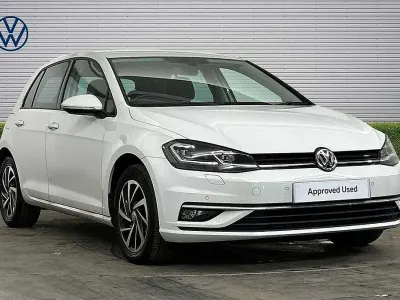 Used VW Golf VII Edition 150 HP (110 kW) 2020 White Hatchback
