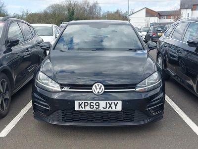 Used VW Golf VII R-line 150 HP (110 kW) 2019 Black Hatchback