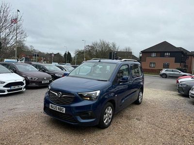 Used Vauxhall Combo S 110 HP (80 kW) 2020 Blue MPV