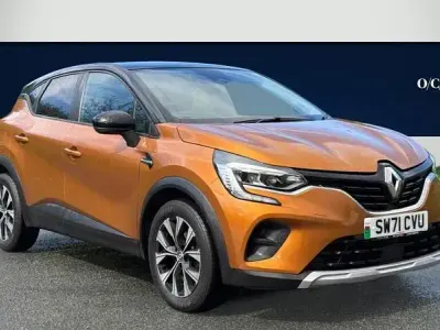 Used Renault Captur LIMITED 90 HP (66 kW) 2021 Orange/black SUV