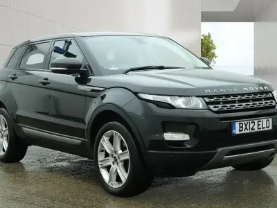 Begagnad Land Rover Range Rover evoque Pure 2012 Svart SUV
