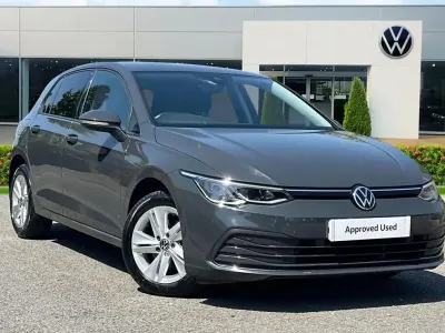 Used VW Golf VIII Life 130 HP (95 kW) 2021 Grey Hatchback