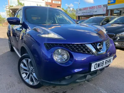 Used Nissan Juke Tekna 117 HP (86 kW) 2018 Blue SUV