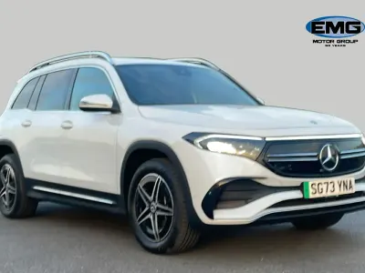 Used Mercedes EQB300 AMG line 167 kW (228 HP) 2023 White SUV