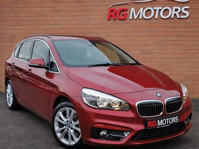 Used BMW 218 Luxury Line 150 HP (110 kW) 2015 Red Hatchback