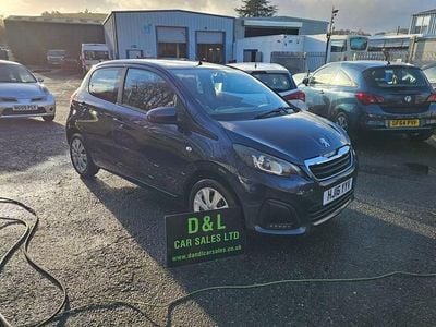 Blue Used 2016 Peugeot 108 Active Hatchback | £3,795 (Fair price)