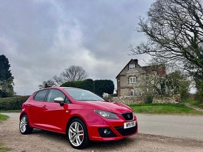 Begagnad Seat Ibiza FR 143 HK (105 kW) 2011 Röd Halvkombi