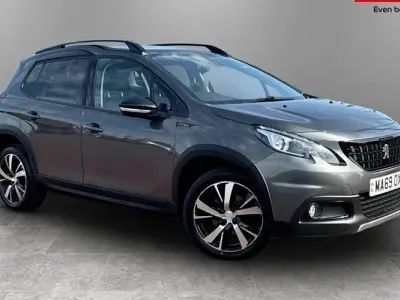 Used Peugeot 2008 GT-line 110 HP (80 kW) 2019 Grey SUV