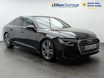 Used Audi A6 S-Line 204 HP (150 kW) 2021 Black Sedan
