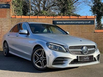 Used Mercedes C200 AMG line 2020 Silver Sedan