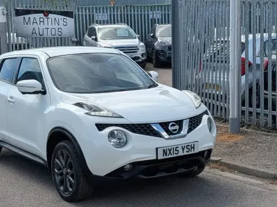 Used Nissan Juke Tekna 110 HP (80 kW) 2015 White SUV