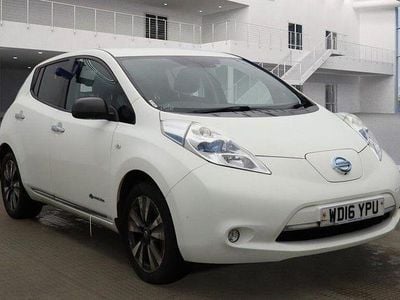 White Used 2016 Nissan Leaf Tekna Hatchback | £3,295 (Fair price)