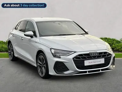 Used Audi A3 Sportback S-Line 150 HP (110 kW) 2025 White Hatchback