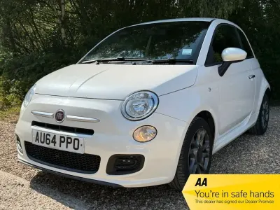 Used Fiat 500 S 105 HP (77 kW) 2014 White Hatchback